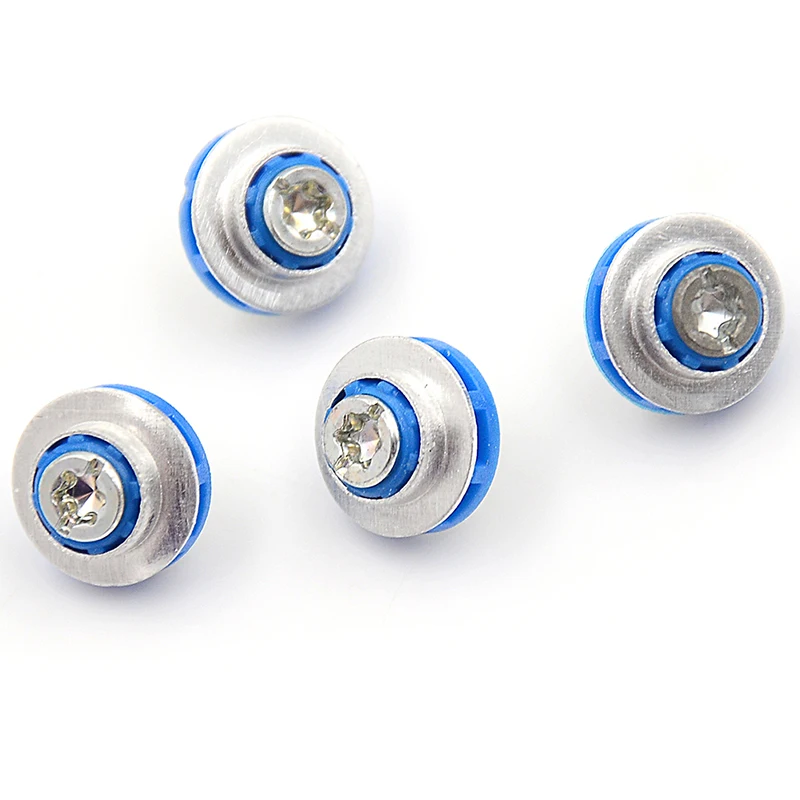 NEW 4pc Blue Screws for HP 3.5 HDD DC7800 DC7900 8000 8100 Z400 Z600 Screws Isolation Grommet 450712-001 Mute Mounting