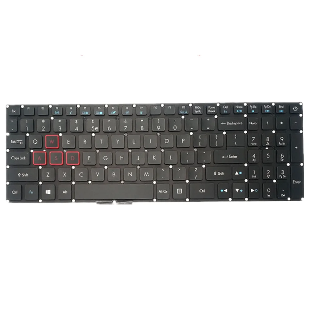 

Laptop Keyboard For ACER For Nitro AN515-31 Black US United States Edition