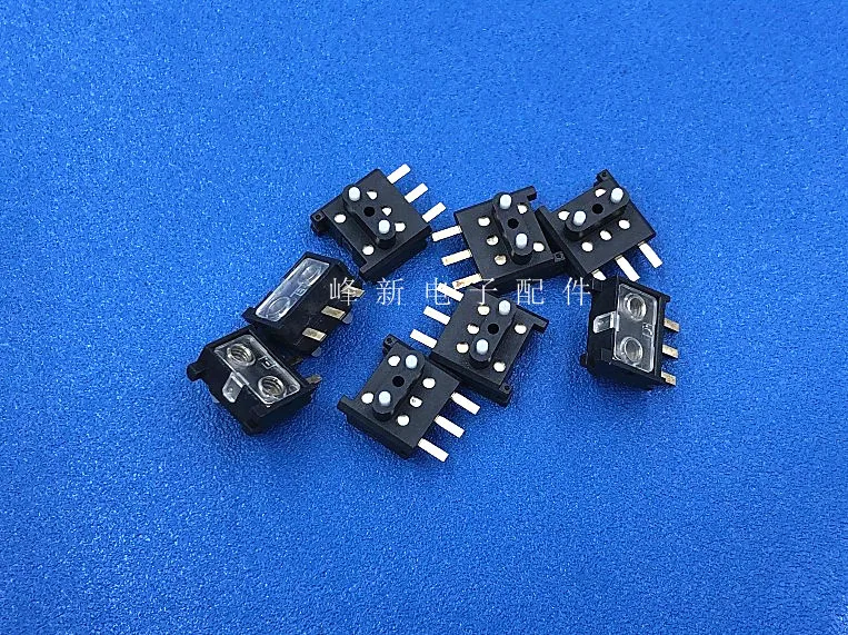 double contact two normally closed light touch detection switch micro-motion micro travel limit switch press to break 3 feet