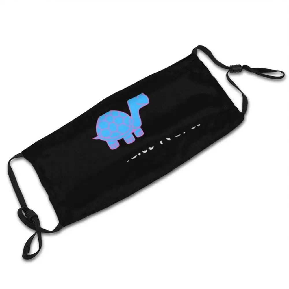Get Rekt Nerd Turtle Mask Cloth Reusable Print Filter Washable Angryapparel Gamer Rekt Nerd Turtle Hater Animals Tortoise Video