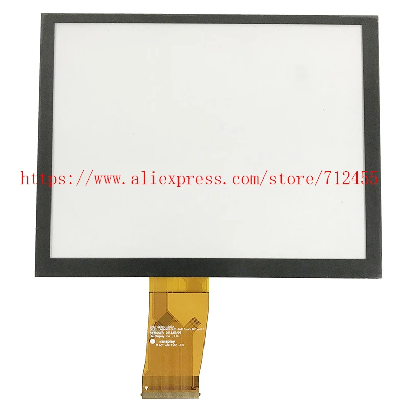 New Touch Screen without LCD For 8.4 Uconnect Radio Navigation 17-21 RAM DODGE JEEP CHRYSLER Touch Screen Glass Digitizer Lens