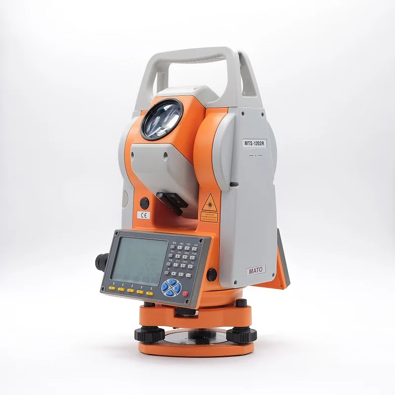 ماتو MTS-1202R 600 م عاكس متعدد اللغات دقة 2 بوصة محطة إجمالية مع شاشة كبيرة