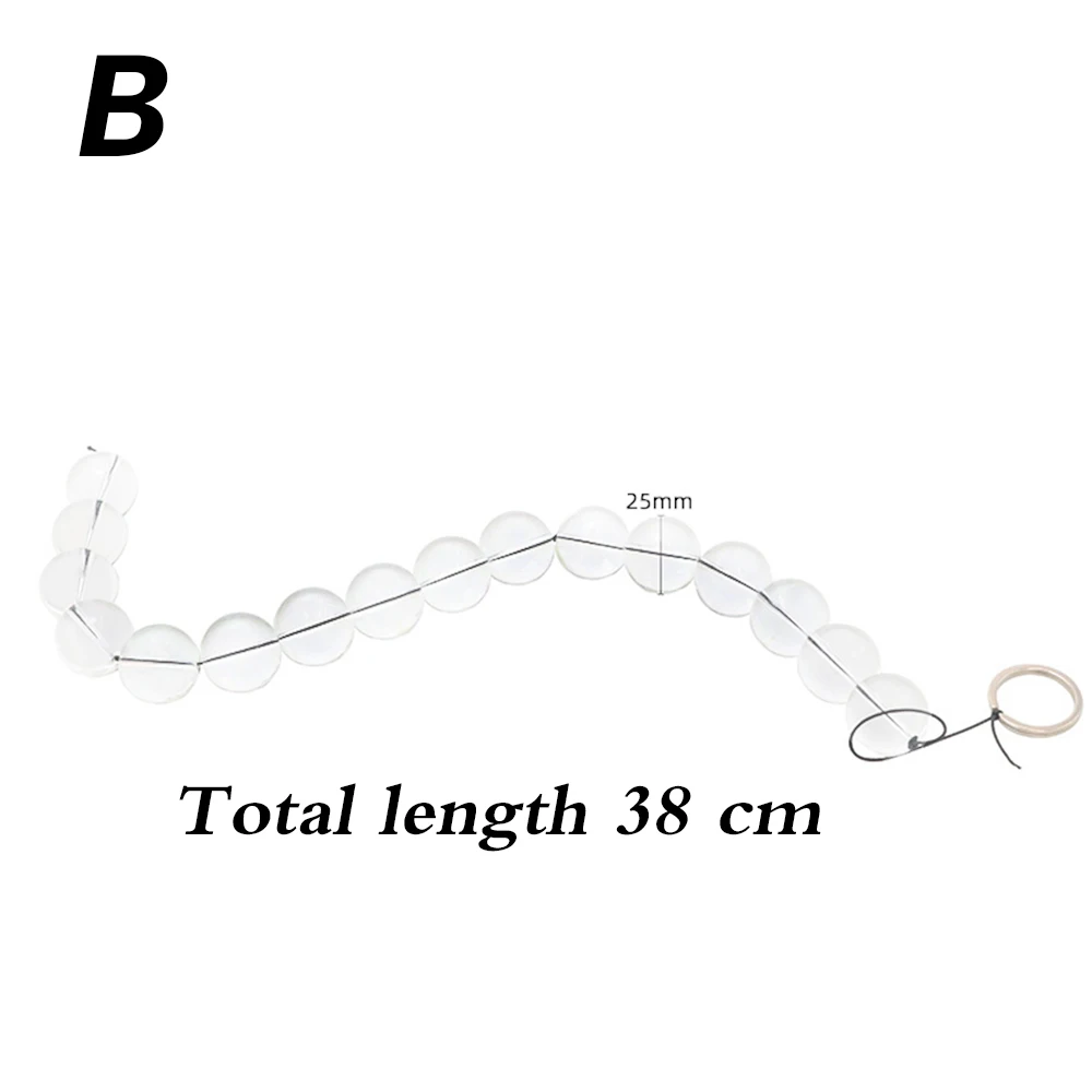 خرز شرجي زجاجي للنشوة الجنسية للمرأة ، لعبة جنسية ، محفز ، حلقة شد المهبل ، ألعاب الكبار ، إكسسوارات جنسية #5