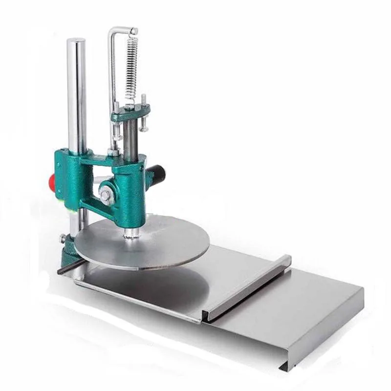 Commercial manual pizza dough press machine/pizza dough forming machine