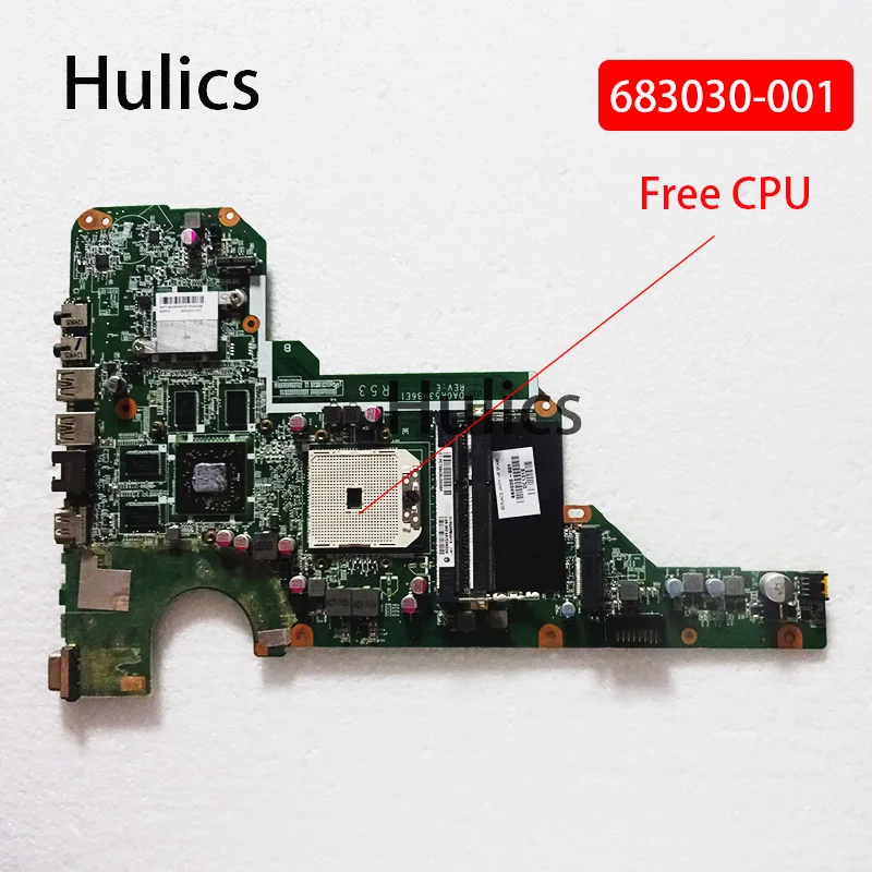 

Hulics Used 683030-501 For HP PAVILION G4 G6-2000 G6 G7 Motherboard 683030-001 DA0R53MB6E0 DA0R53MB6E1 HD7670 1G