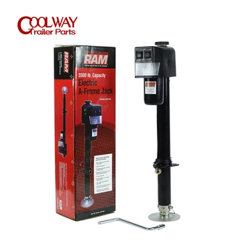 전기 RV 트레일러 텅 잭 액세서리 부품, RAM 3500 Lbs 발판 A 프레임 