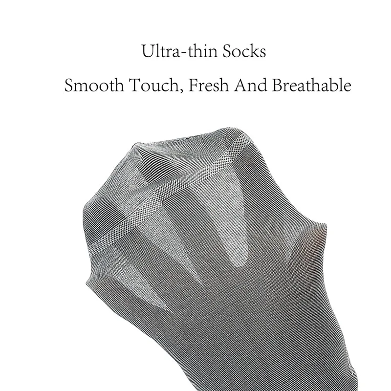 Men\'s Ultra-thin Jacquard Socks Breathable Short Stockings Spring and Summer Classic Thin Business Socks Male Hot Sale