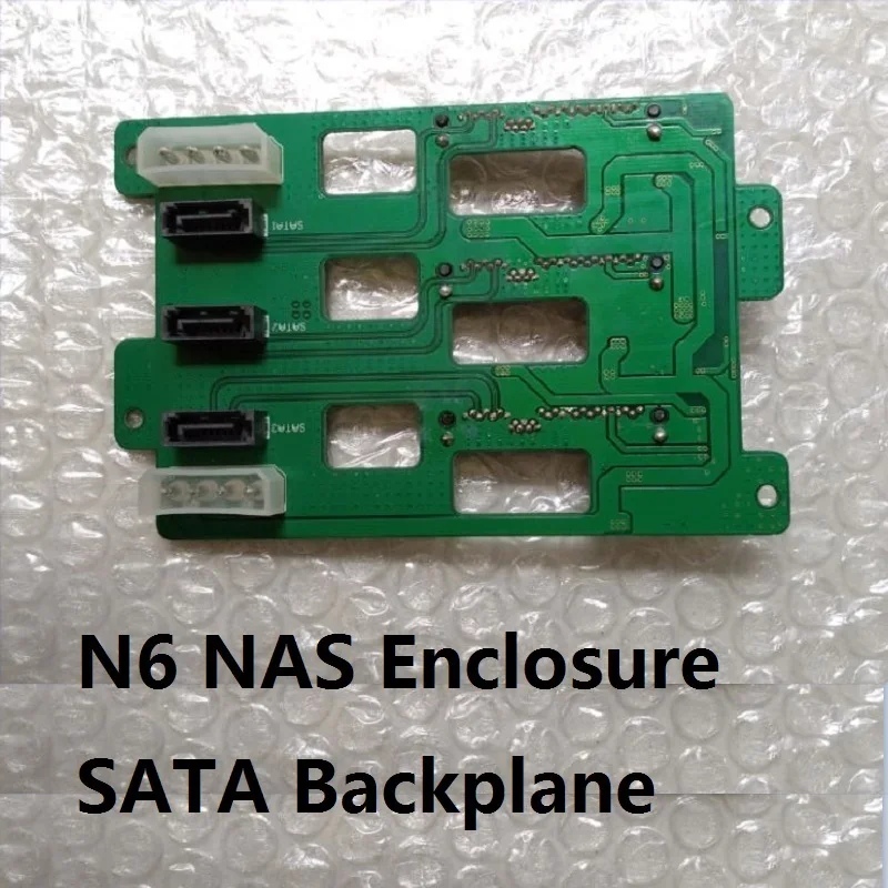 N6 NAS Chassis SATA Connector Backplane Accessories Repair Spare Parts