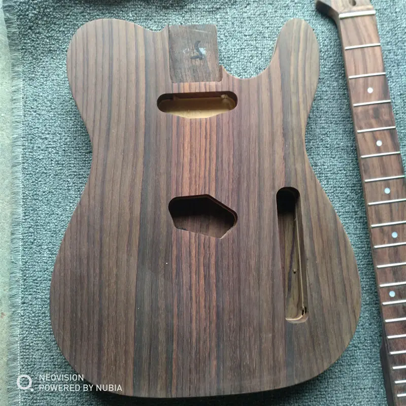 Semi-Finished Rosewood Body and Neck, Custom Made, Various Guitar, Free Delivery