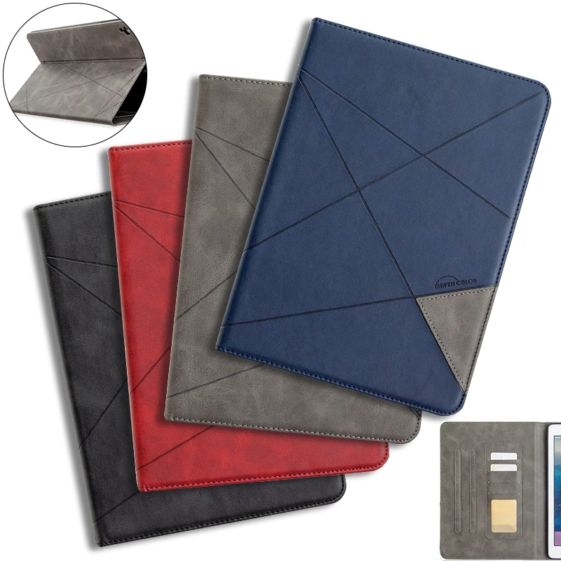 

For Samsung Galaxy Tab S6 10.5 inch T860 Flip Leather Case Business Card Stand Cover for Samsung Tab S6 T865 10.5 inch Protect