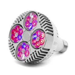 COB Growing led light for plants e27 e26 Full Spectrum 120W With fan Grow Lamp For Indoor Small Plants&Seeding Growing Bulb