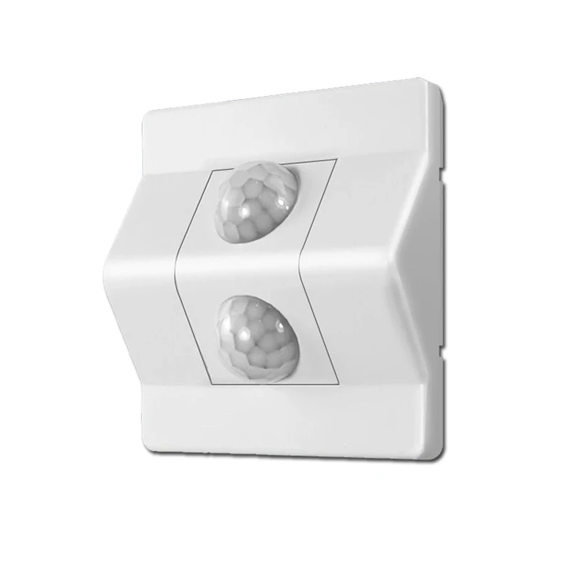 PIR Motion Sensor Switch 86*86 AC 110V - 240V Recessed Infrared Auto Control ON/Off Wall switch Human body induction Detector