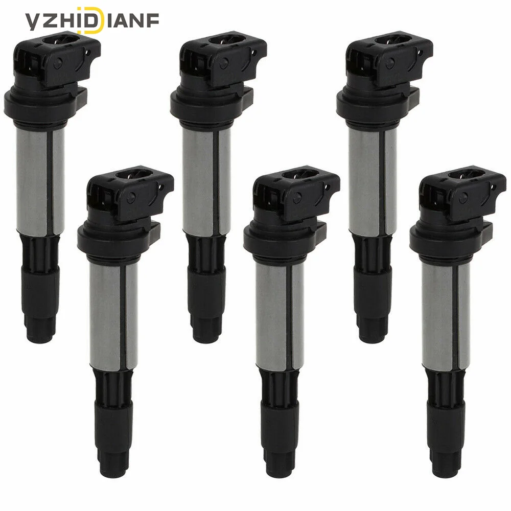 

4x Ignition coils For BMW- 20i 325Ci 330i 525i 530i 550i 745Li 760i X5 12131712223 12131712219 12137551260 0221504464