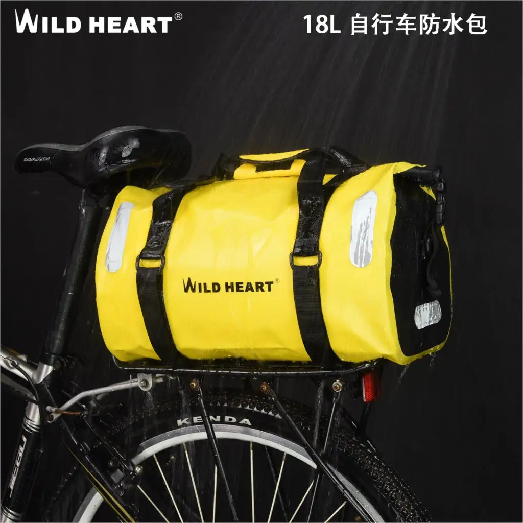 18L Bicycle Waterproof Bag Rear Shelf Bag Bicycle Pack  a6400