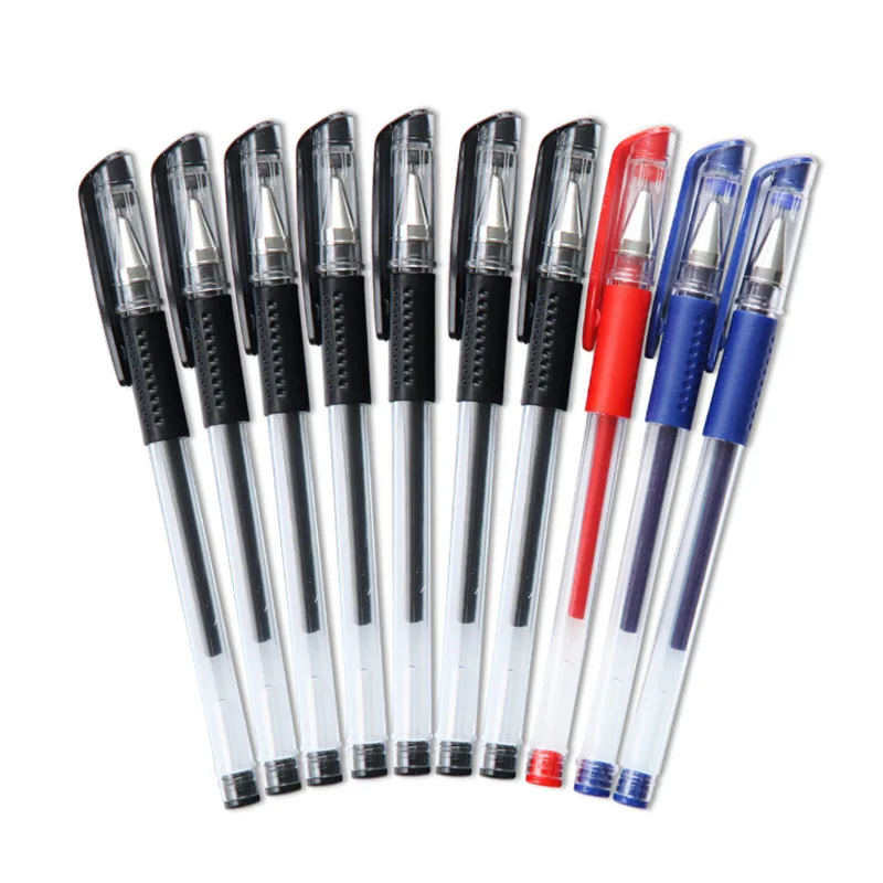 1Pcs Gel Pen Ink Blcak Writing Pen Kid Student School Stationery Office Supplies Gifts