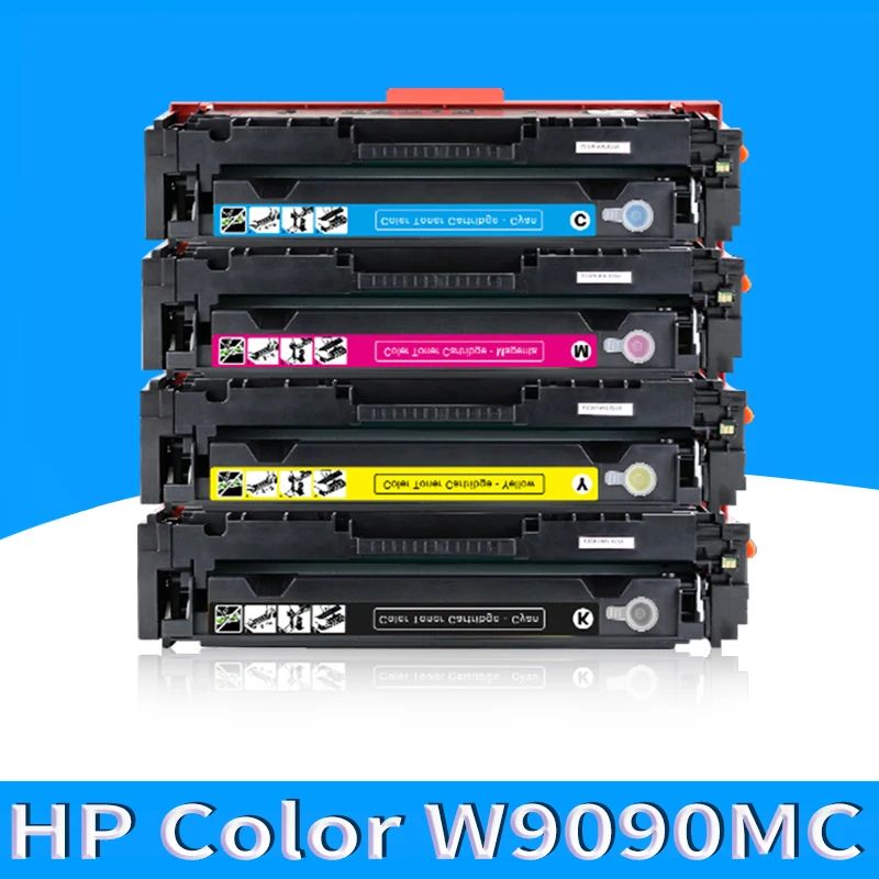 Cartucho de toner hp color w9091mc w9092mc w9093mc para cartucho de toner hp w9090mc 9090 cartucho de toner (sem chip)