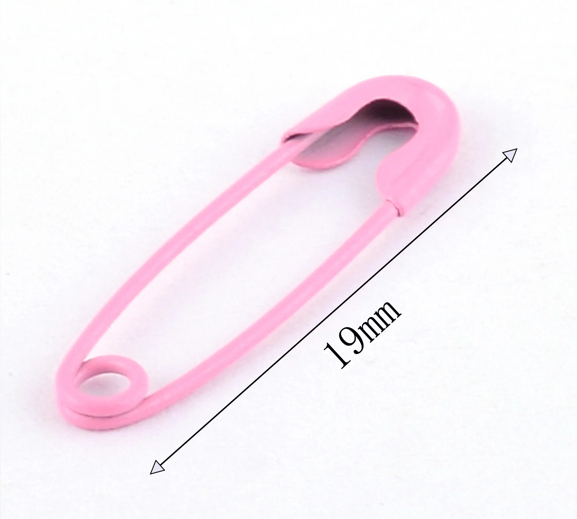 100pcs Pink Mini Safety pins Metal Safety pins Small Pins Marker Tag Apparel Accessories Safe Craft Knitting Cross Stitch Holder