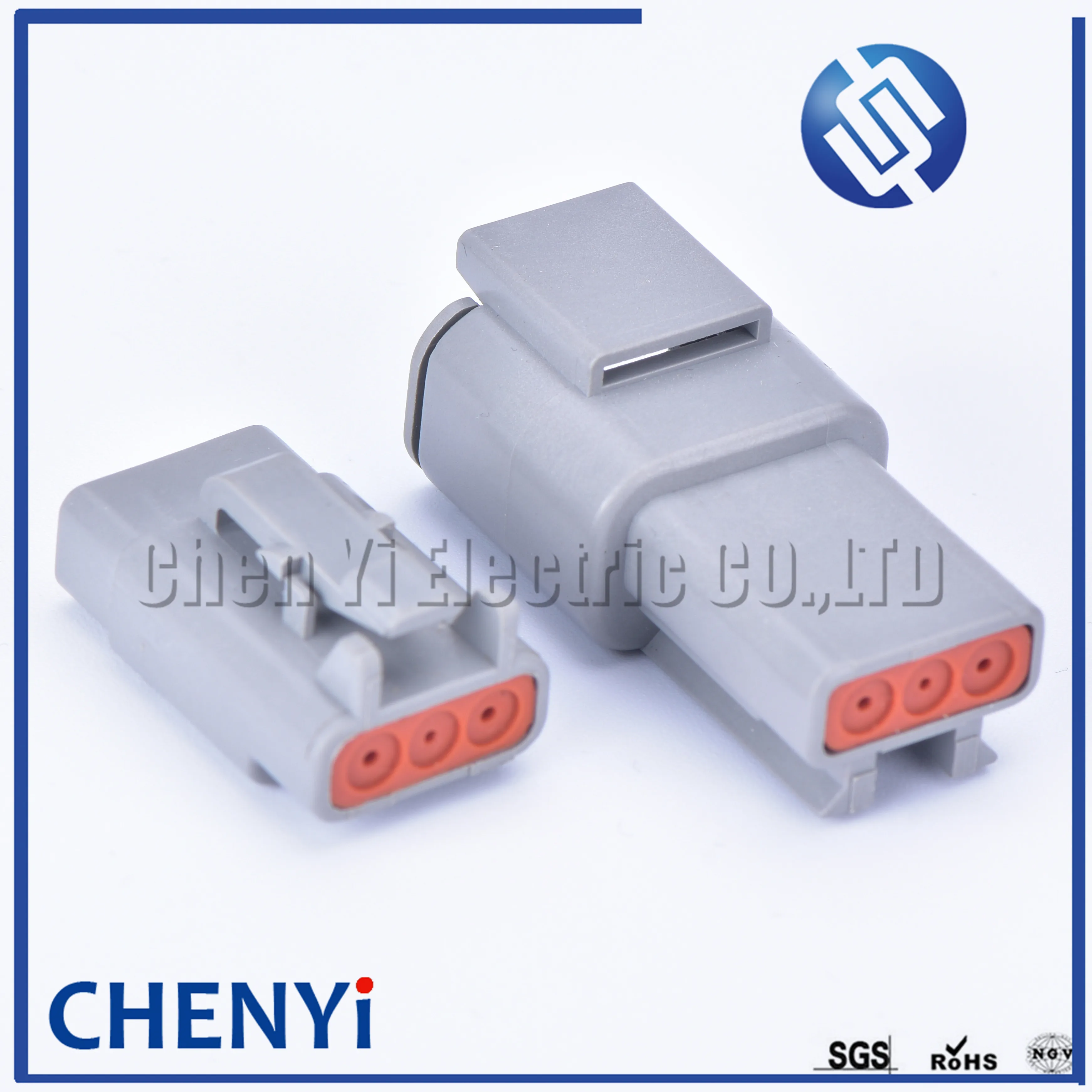 1 set Deutsch DTM 3 Pin connector DTM06-3S DTM04-3P Male or Female Auto Waterproof Connector Automotive Sealed Plug