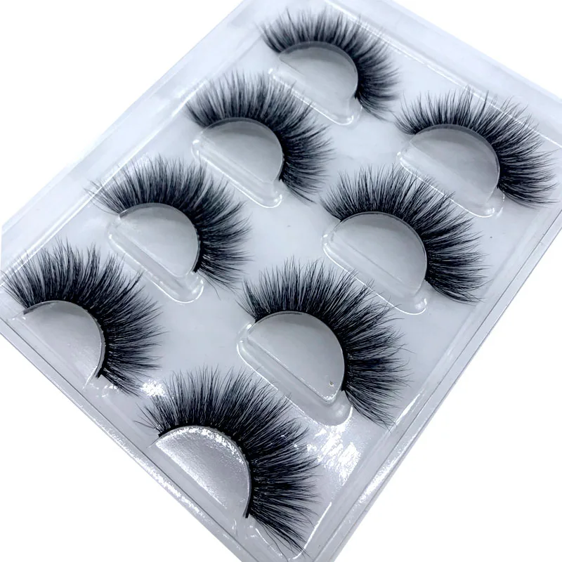 Neue 6 Paar 10–25 mm künstliche Wimpern, 100 % Nerzwimpern, Nerzwimpern, natürliche dramatische Volumenwimpernverlängerung, falsche Wimpern – Detail 25