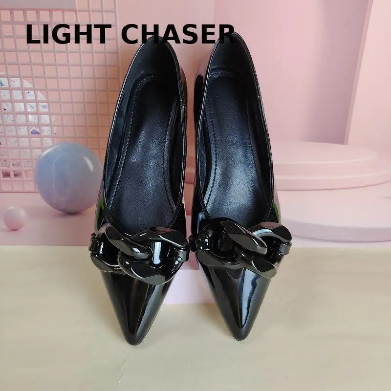Spring And Summer Plus Size Candy Color Flat Single Shoes Women Pointed Toe Baotou Women Low Heels Casual Work Shoes Pumps Women