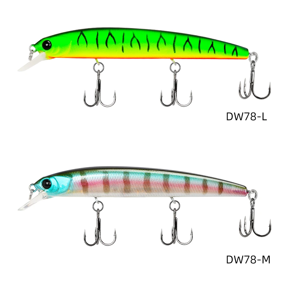 TSURINOYA 92SP Suspending Minnow Angelköder 3 Haken Hecht Künstlicher Harter Köder DW78 92 mm 9 g Jerkbait Wobbler Angelgerät – Detail 21