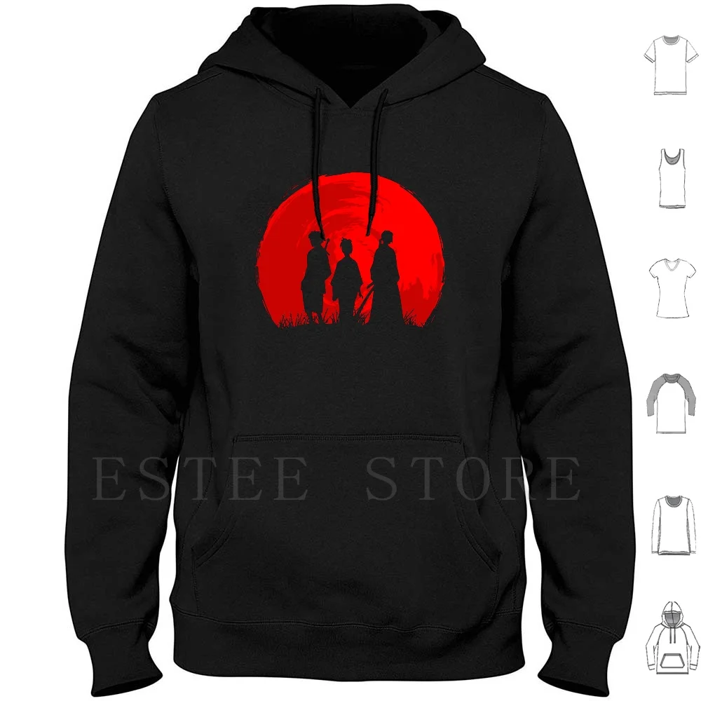 Sunset Hoodies Long Sleeve Champloo Anime Manga Fuu Jin Mugen