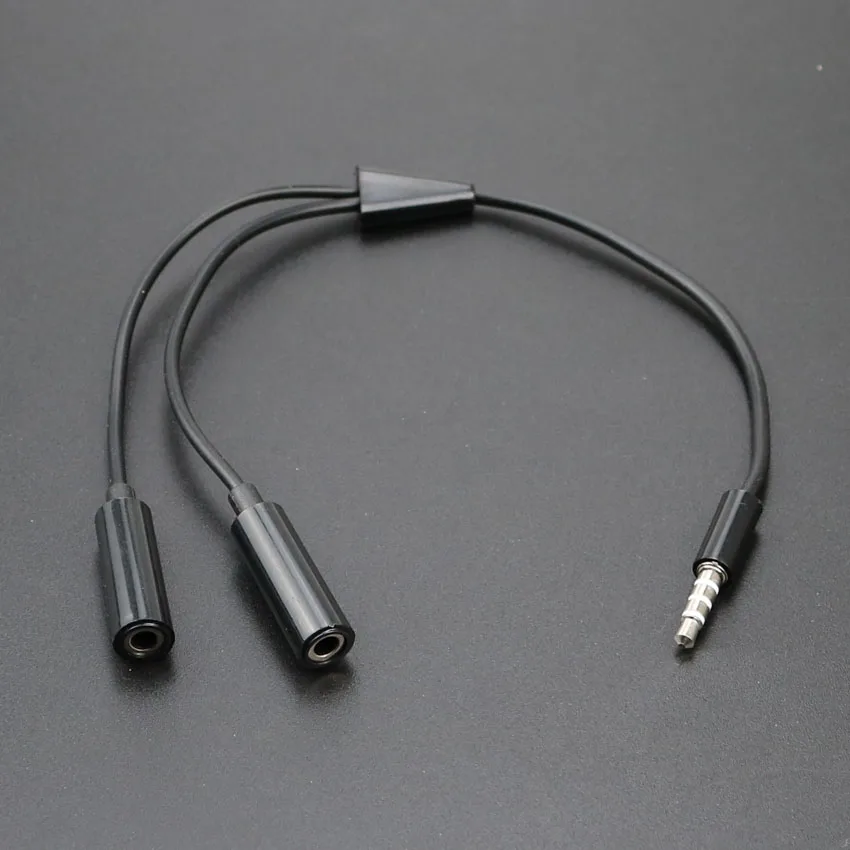 YuXi 3.5mm Jack Audio Cable Headphone+Mic Audio Splitter Male to Female Aux Extension Adapter Cable Cord for Computer PC image 5