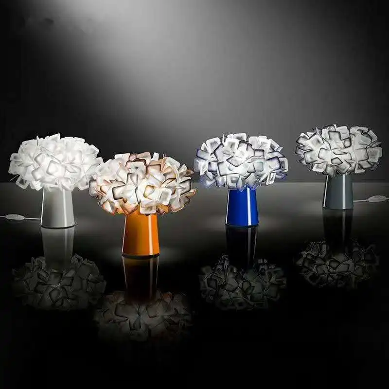 Artist PVC LED Table Lamp Modern Wedding Decoration Desk Light Valentine's Day Gift Marriage Bedroom Bedside Desk Lamp Dia26