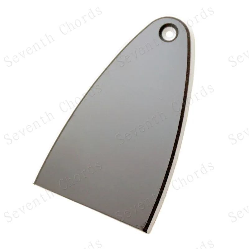 2Pcs Black Plastic1 Hole Truss Rod Cover Plate For Bass Guitar Replacement Parts Guitar Accessories