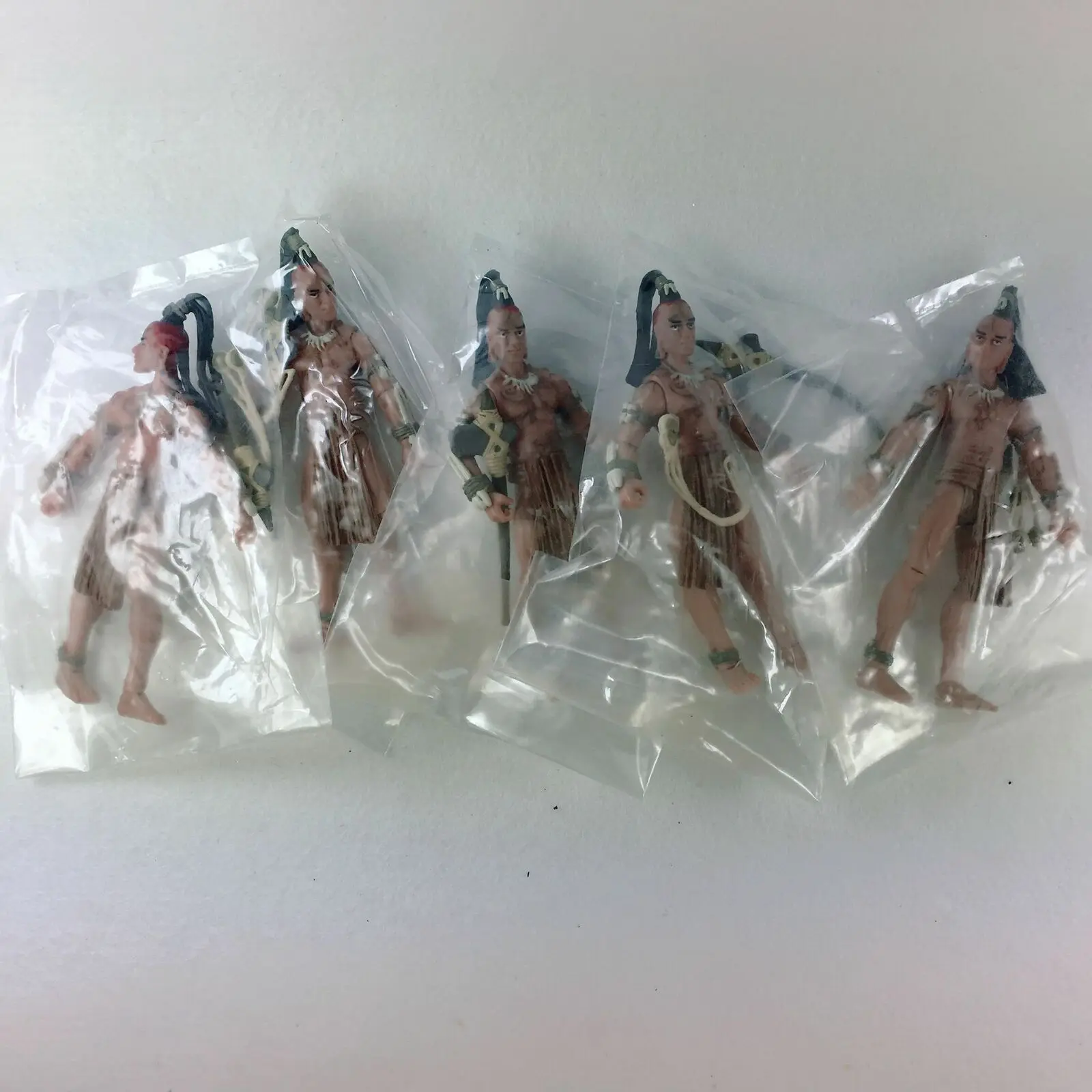 Lot of 5pcs 3.75 Inch Indiana Jones Warrior Cartoon Doll 3.75