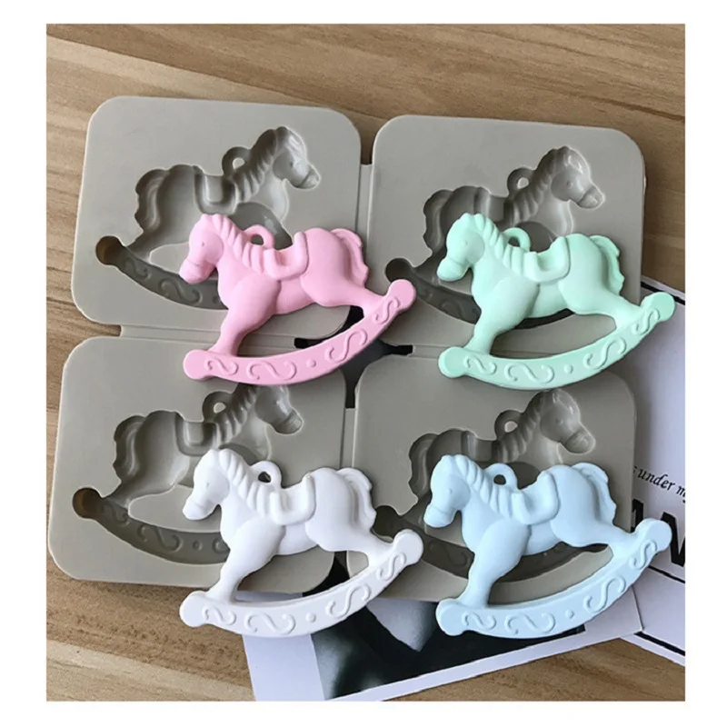 

DIY silicone rubber mold gypsum mold 4 with aromatherapy soap Trojan