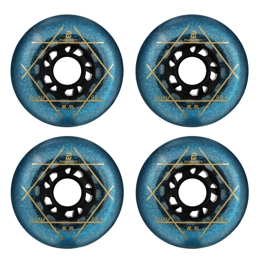 SzBlaZe 88A PU odporne na zużycie łyżworolki (zestaw 4 szt.) 72mm 76mm 80mm koła do deskorolki deskorolka Wave Board