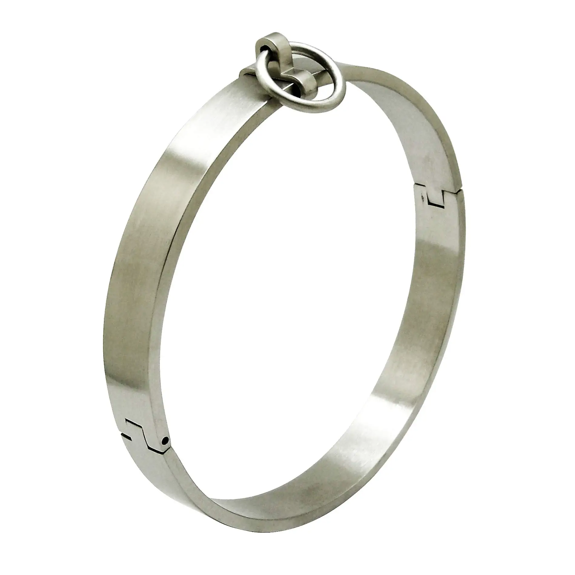 Stainless Steel Lockable Neck Collar Choker Necklace Men Women Choker torques Collars BDSM Adult Choker Necklace