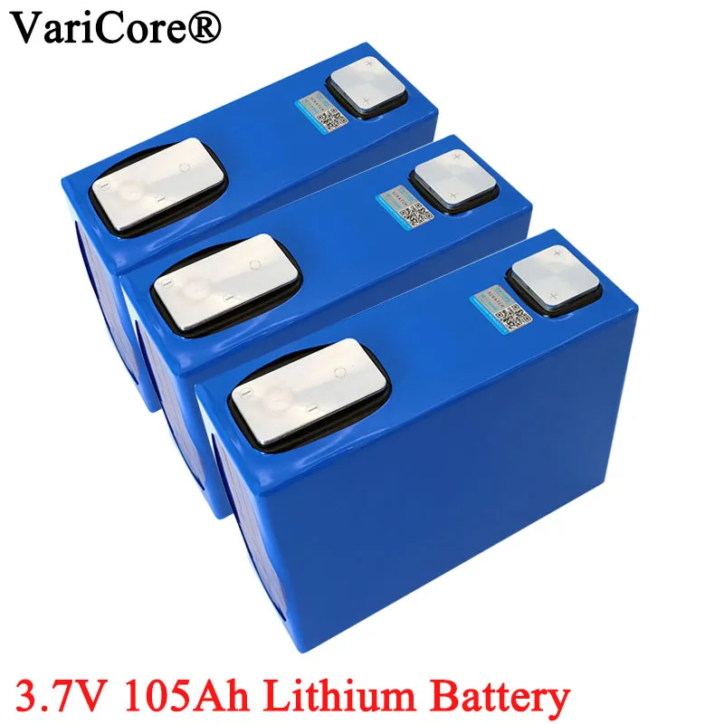 

VariCore 3.7V 105A Ternary power lithium battery pack Single aluminum shell Motorcycle Electric vehicle energy Storage Modified