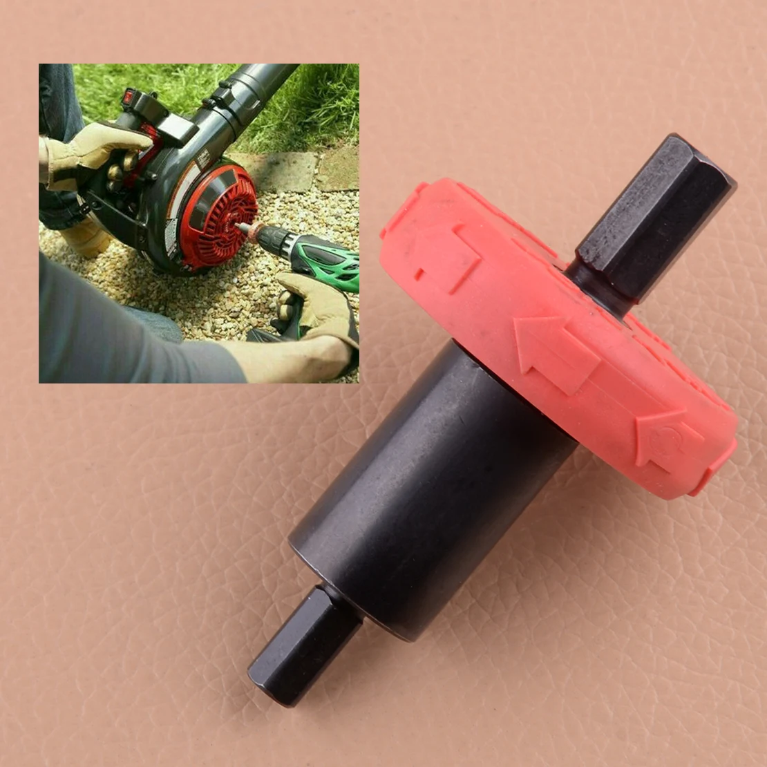 

LETAOSK Electric Engine Start Starter Drill Bit Adapter For Capable Handheld Power Equipment