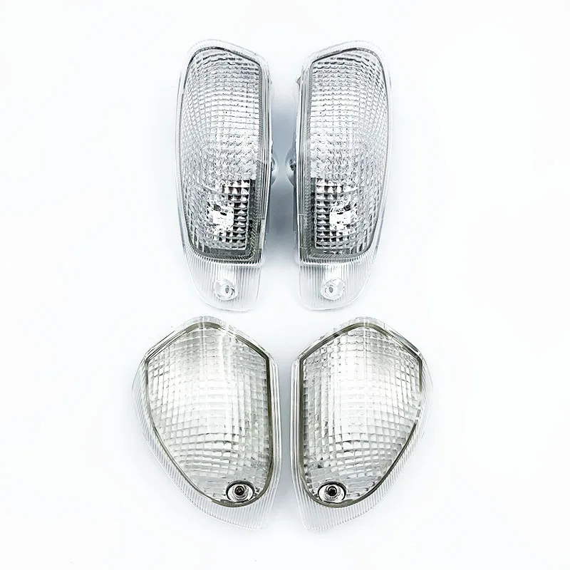 For KAWASAKI ZZR 400/600 ZZR400 ZZR600 ZX600E 1994- 2004 Motorcycle Accessories Front&Rear Turn Signal Indicator Light Lamp Lens