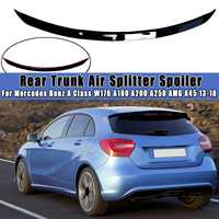 Car Rear Trunk Spoiler Lip Boot Wing For Mercedes for BENZ A Class W176 A180 A200 A250 for AMG A45 2013-2018 Rear Spoiler Wing