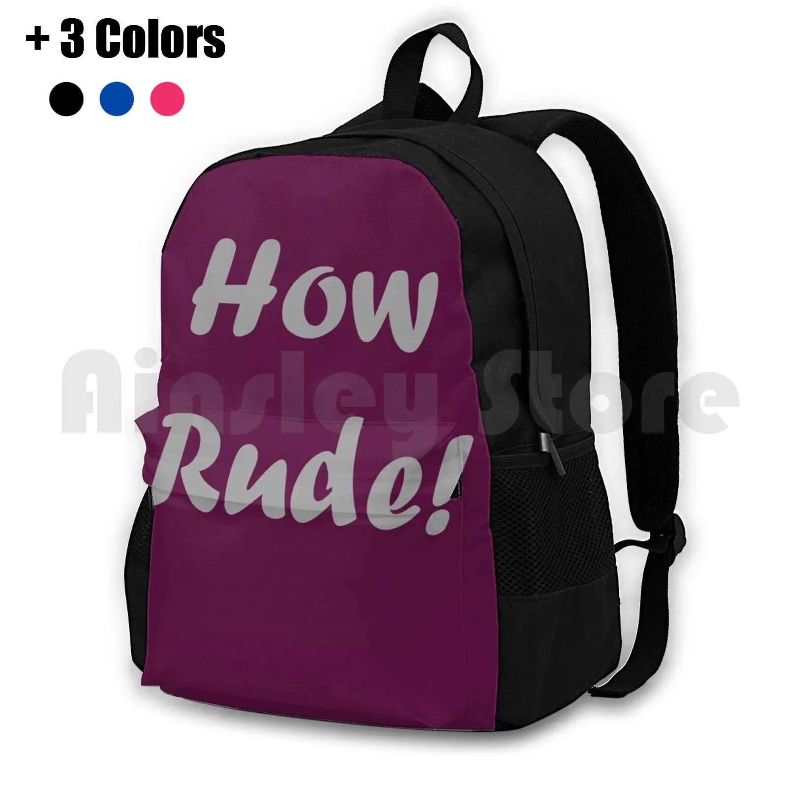 How Rude Outdoor Hiking Backpack Riding Climbing Sports Bag Full Fuller Tanner House Funny Netflix How Rude