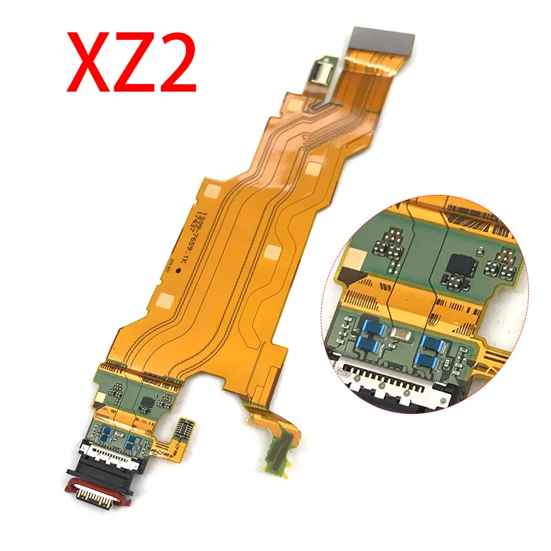 Conector de puerto de cargador USB, Cable flexible para Sony Xperia Tablet Z SGP311 SGP312 Xperia X XZ XZ1 XZ2 Compact Premium XZ3