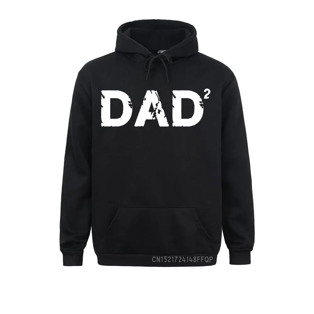 Funny Dad Squared Street Long Sleeve Men's Sweatshirts Hoodie Pocket Cozy Pullover For Men Sweats Birthday Gift