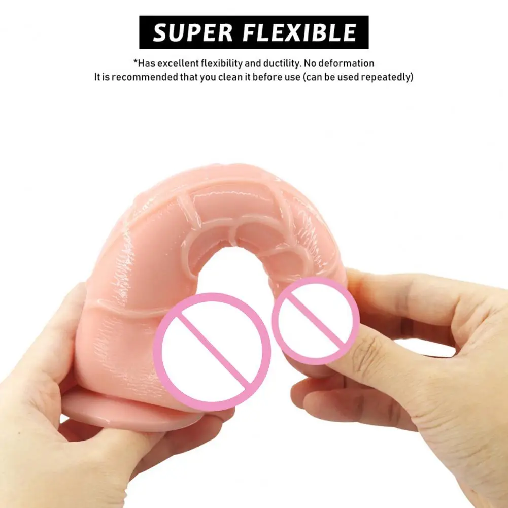 Dildo Anal Masturbator Removable Simulation Penis Female G-spot Masturbator Dildo Sex Toys Accessories