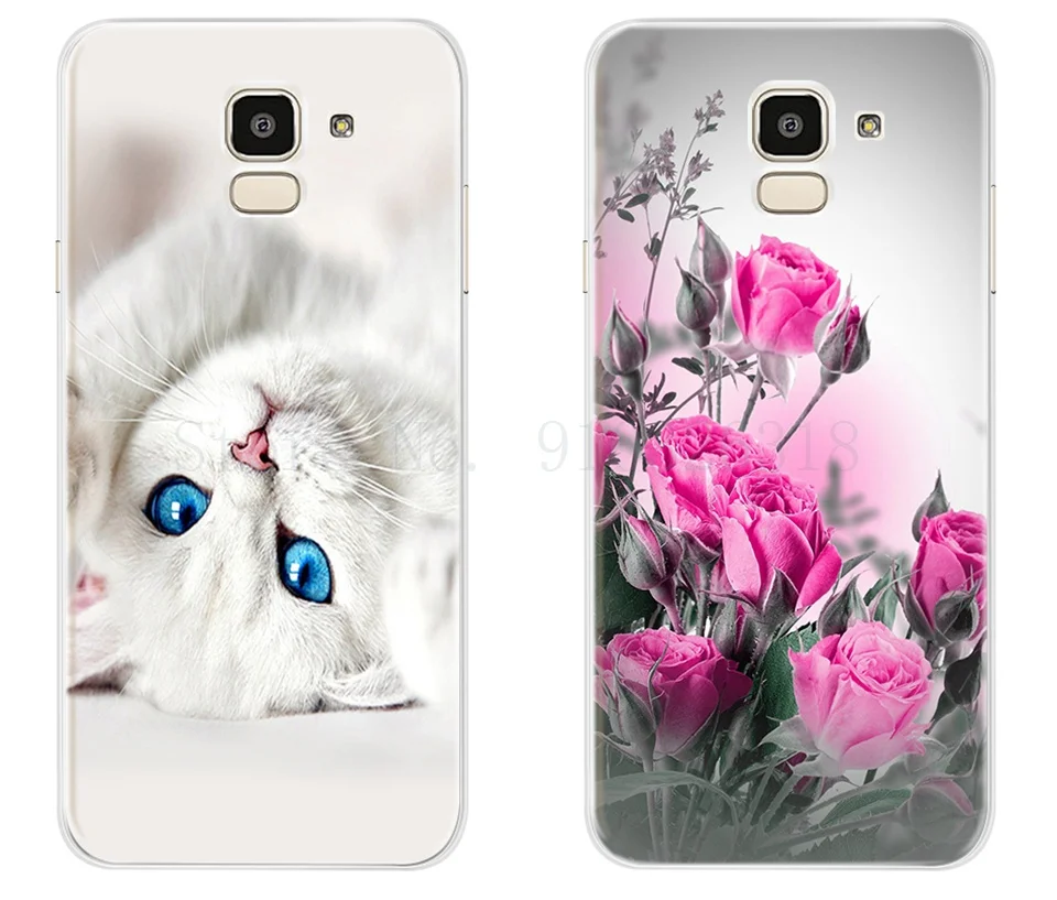 Silicon Case For Samsung J6 2018 J600F/DS Full Protection Soft Tpu Back Cover for Galaxy j6 2018 J600G/DS Bumper Phone Shell Bag