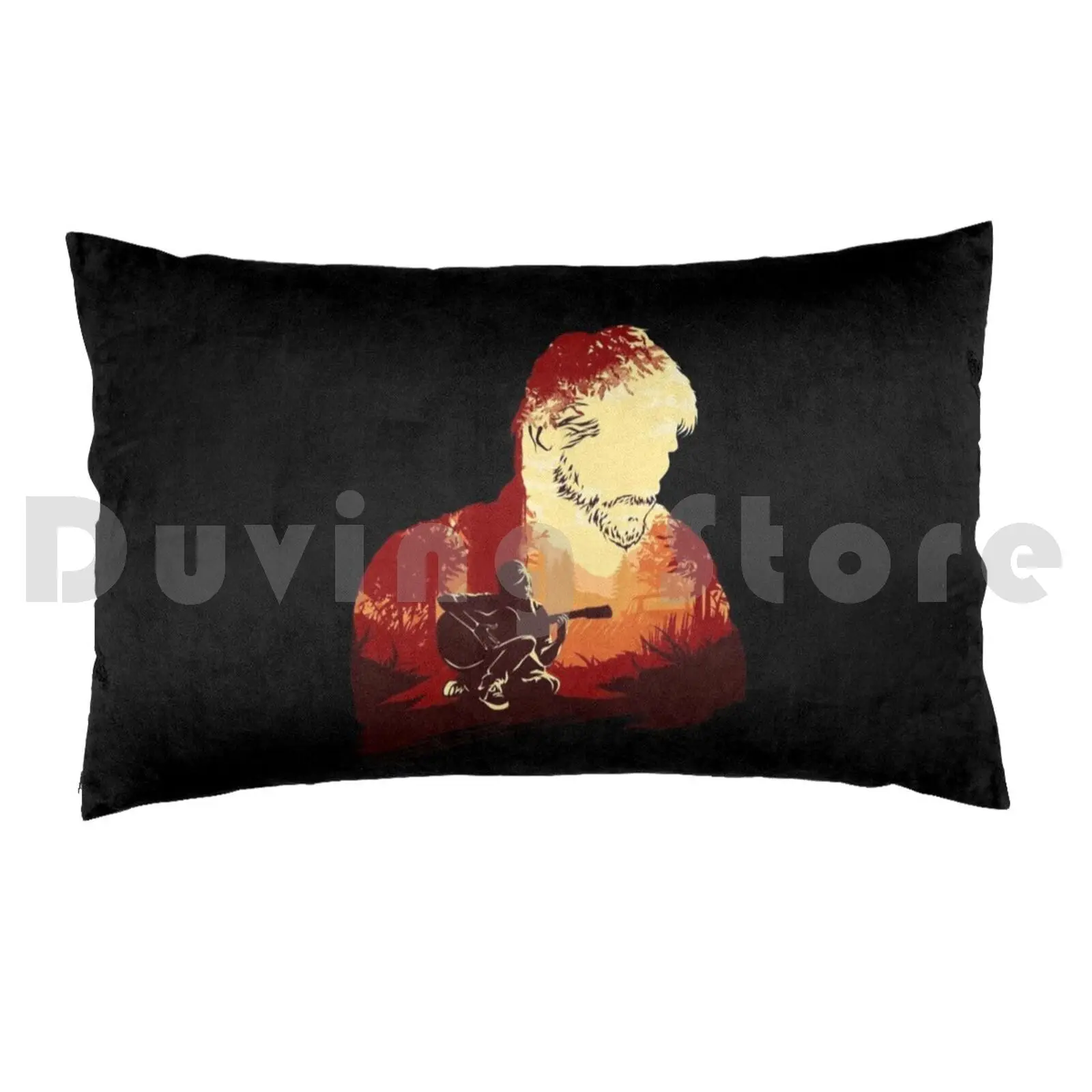 Joel And Ellie V2 Pillow Case DIY 50*70 The Last Of Us The Last Of Us Part 2 Part 2 Ellie Joel