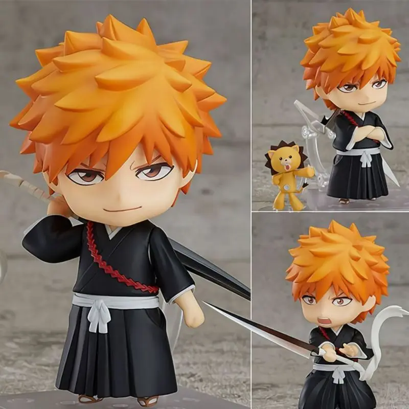 

Iginal Kurosaki Ichigo Anime BLEACH Cartoon Collection GSC #991 Garage Kit Model PVC Anime Action Figure Doll With Box