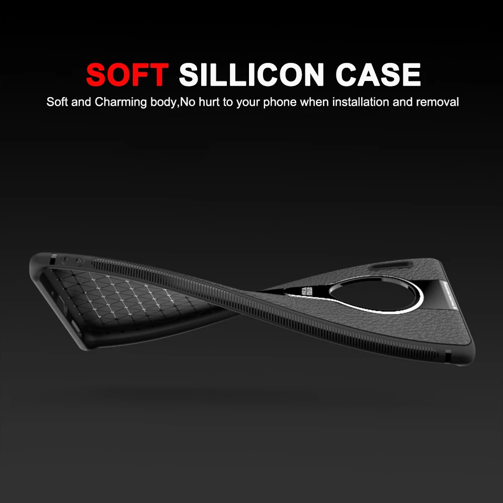 Mate 30 Luxury Litchi Veins Silicone Phone Case For Huawei Mate 30 Pro Ultra-thin Painting TPU Cover Coque For Mate 20 X Pro