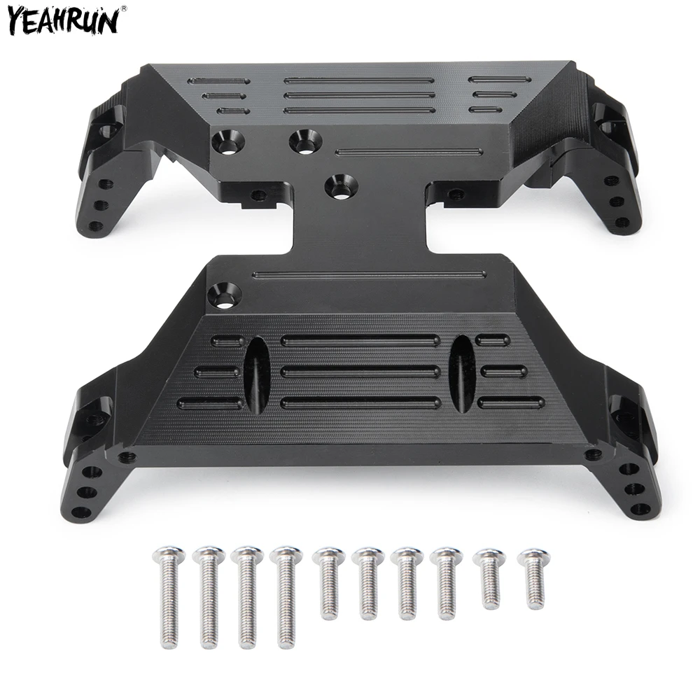 

YEAHRUN Metal Center Gearbox Mount Base Bottom Skid Plate For 1/10 Axial Capra 1.9 UTB AXI03004 RC Crawler Car Upgrade Parts