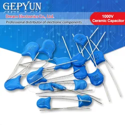 20PCS High Voltage Ceramic Capacitor 1000V  1KV 2KV 3KV 101K 151K 221K 331K 471K 561K 681K 821K 102M 152M 222M 332M 472M 103M