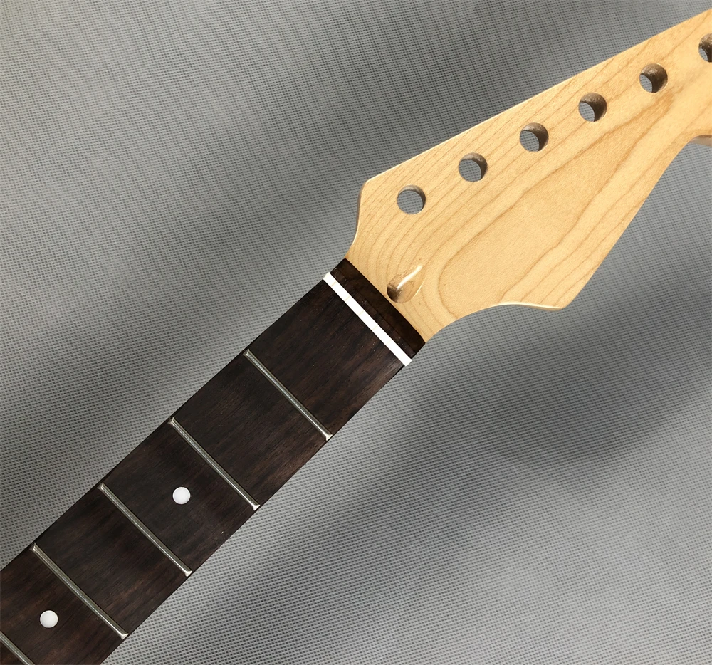 

Full scalloped Guitar Neck Maple 22 Fret 25.5inch Rosewood Fingerboard Gloss