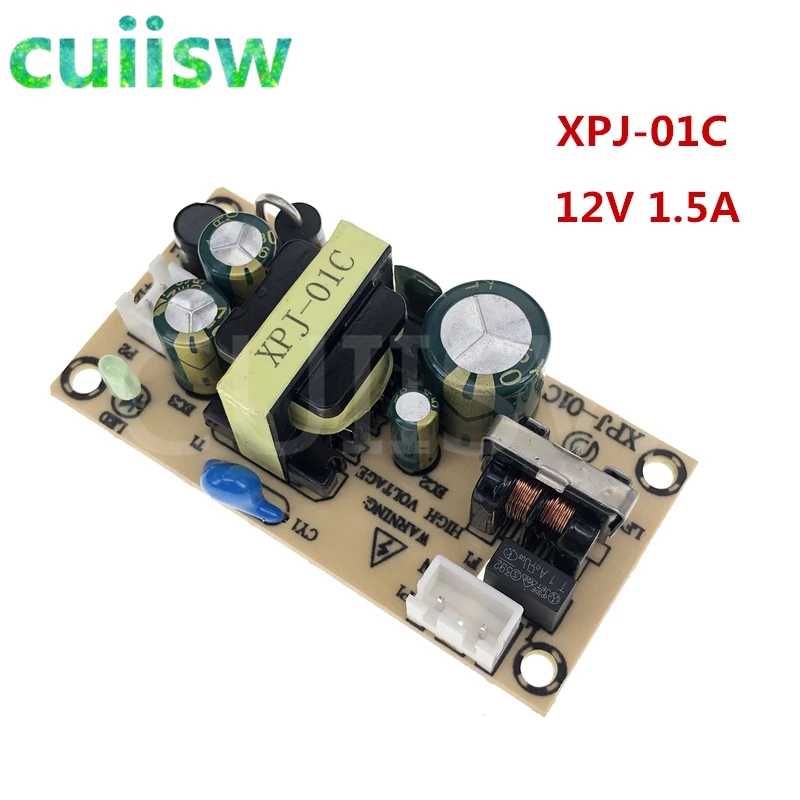 AC-DC 12V 1.5A 5V 2A Switching Power Supply Module Bare Circuit 100-265V to 12V 5V 9V Board  regulator for Replace/Repair