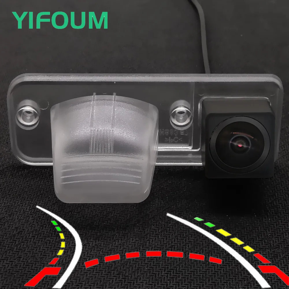 AHD Fisheye 12LED Dynamic Trajectory Car Rear View Camera For Volkswagen VW Eurovan Caravelle Transporter T4 Business 1990-2003